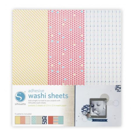 Carta Washi adesiva Silhouette per CAMEO