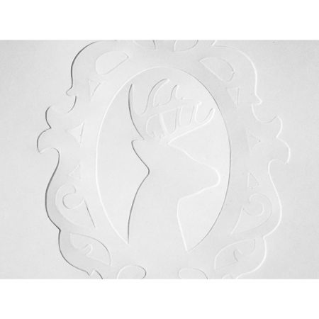 Fogli di carta per embossing Silhouette EMBOSS-PPR-LTR per Silhouette Curio bigliettini inviti partecipazioni craft embossare