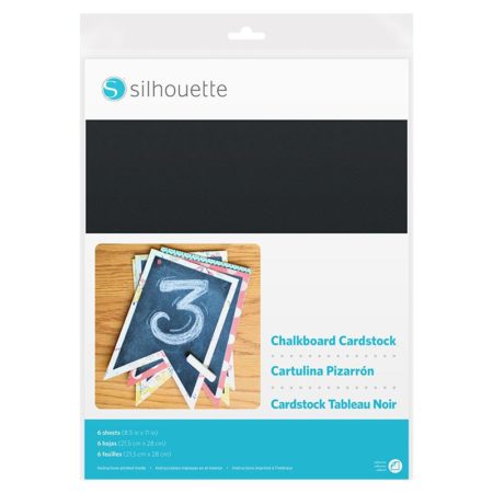 Silhouette Chalkboard Cardstock cartoncino effetto Lavagna CARDSTOCK-CHALK Silhouette Cameo Curio Portrait