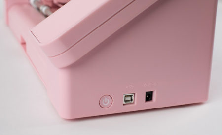 Silhouette Cameo 4 rosa pink fianco