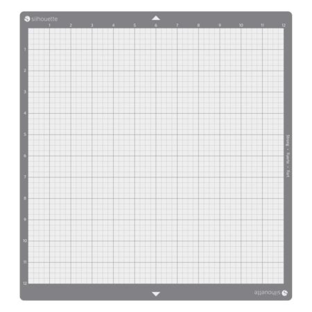 Tappetino di taglio stong tack CUT-MAT-12ST per Silhouette Cameo® 3 e 4 per tagliare tessuto panno lenci con lama Kraft o Rotary