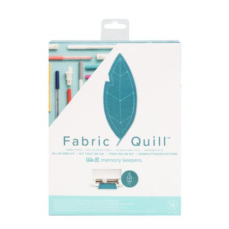 We R memory keeper Fabric Quill. Il sistema per disegnare su tessuti con la vostra Silhouette. fronte