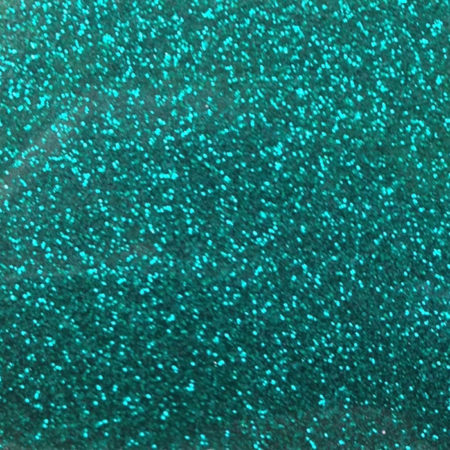Siser Trasferimento Termico Glitter Verde Smeraldo 300 mm x 1 metro