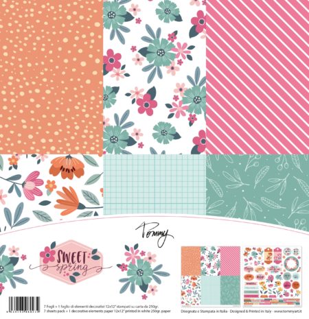 Carta Craft 250gr Tommy paper pack – Sweet Spring