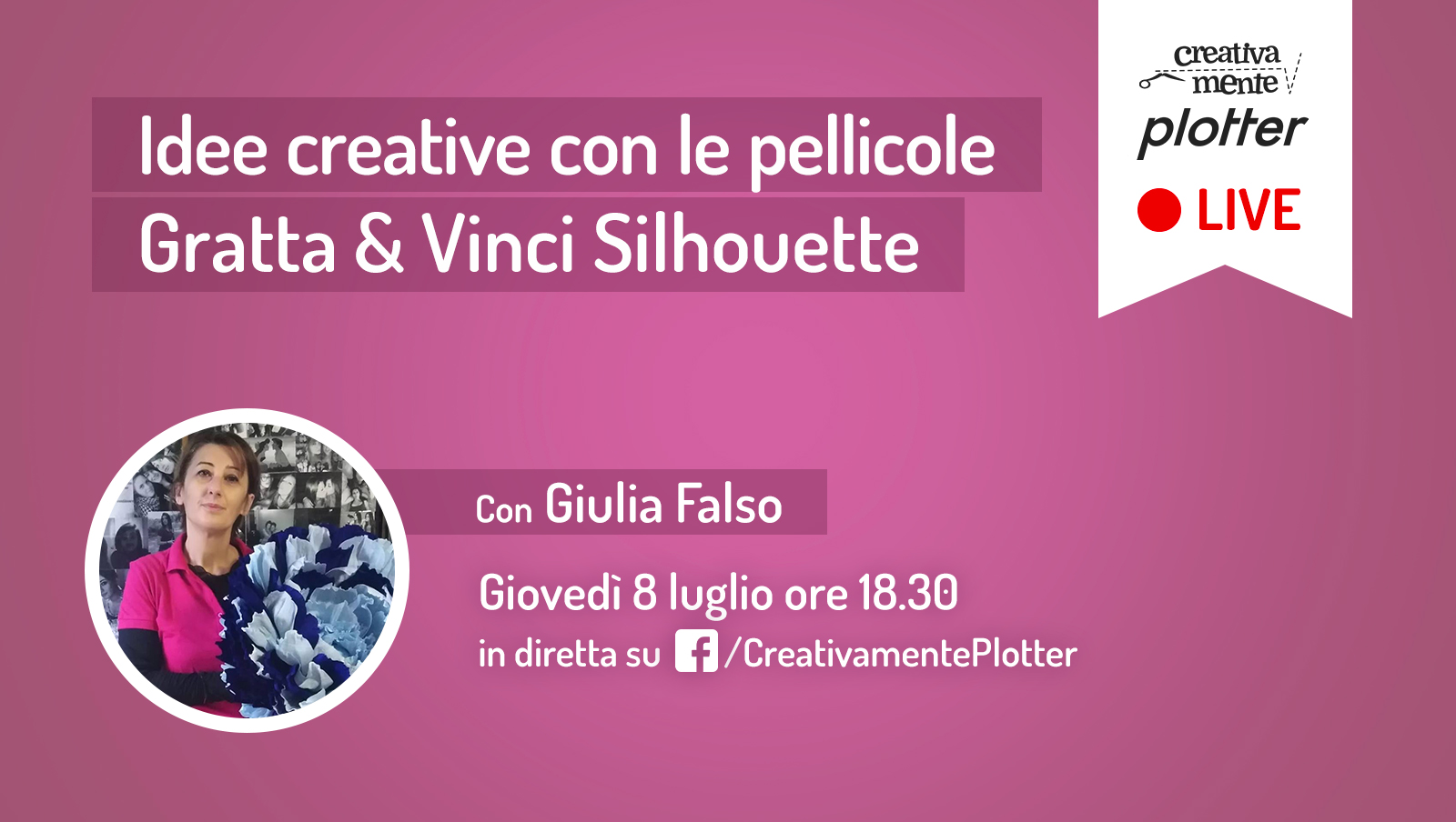 Diretta-Giulia-gratta vinci creativamente plotter