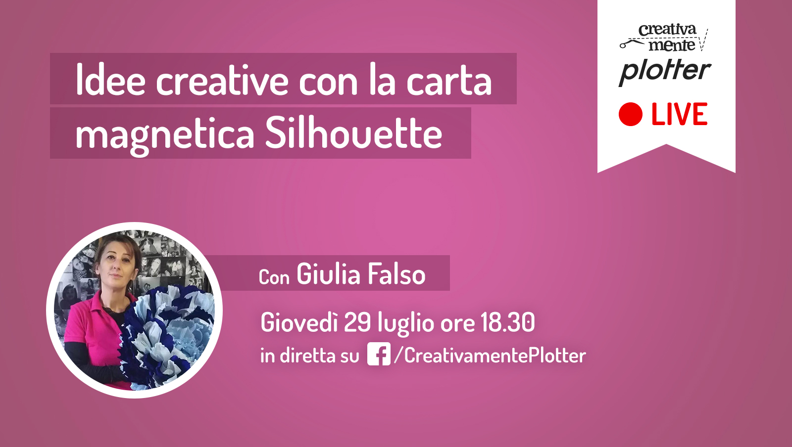 Diretta-Giulia-carta magnetica creativamente plotter