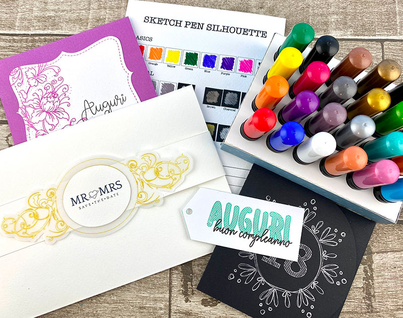 Kit disegno su carta A Silhouette Cameo Portrait