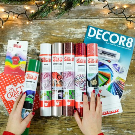 siser crafty pocket red termovinile christmas per silhouette da Creativamenteplotter