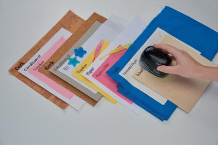 Colop E-Mark Create stampa per oggetti per craft, sughero, legno, carta, cartone, stoffa, cotone da Creativamenteplotter shop per il craft