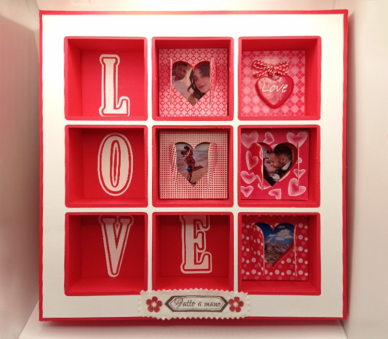 Cornice 3D San Valentino: kit prodotti + file grafici