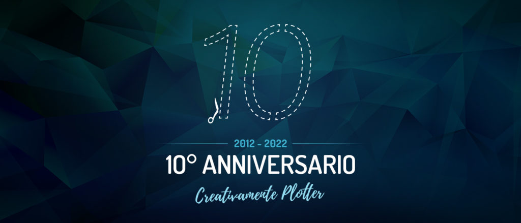 10 anni Creativamente Plotter banner