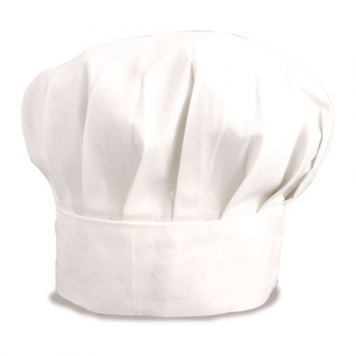 Cappello da cuoco in cotone 100% regolabile con velcro