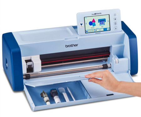 ScanNcut DX SDX2250D porta accessori Brother Creativamente Plotter