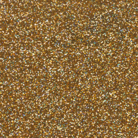 BASSI PREZZI, Vinile Termoadesivo Cm 30,5X50cm Glitter Oro