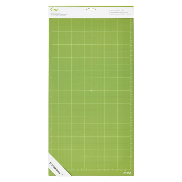 Cricut StandardGrip™ Mat 30,5x61 cm Tappetino normale per il taglio di  cardstock, termoadesivo, vinile per Cricut Maker (Verde) - Creativamente  Plotter