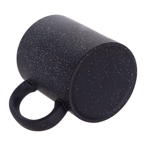 Tazza magica glitter ceramica 11oz stampa a sublimazione. Uso alimentare