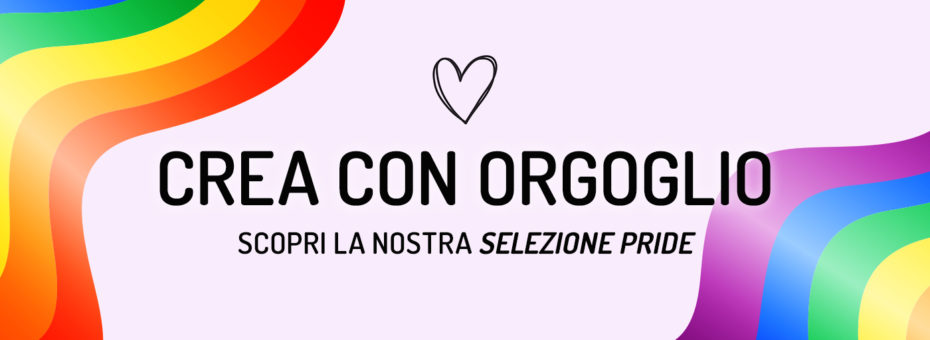 Selezione prodotti creativi Pride