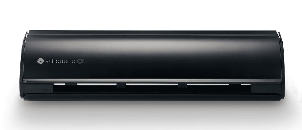 Silhouette Cameo5 alpha nera fronte Creativamente Plotter