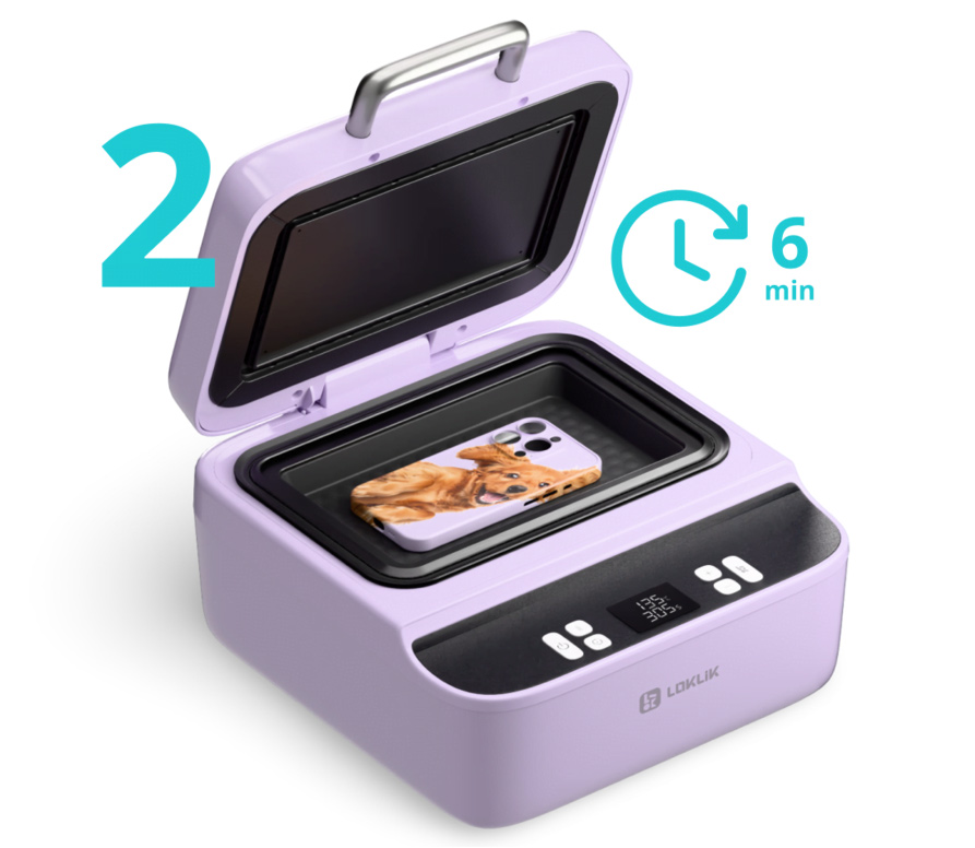 Utilizzo pressa cover smartphone Loklik 2