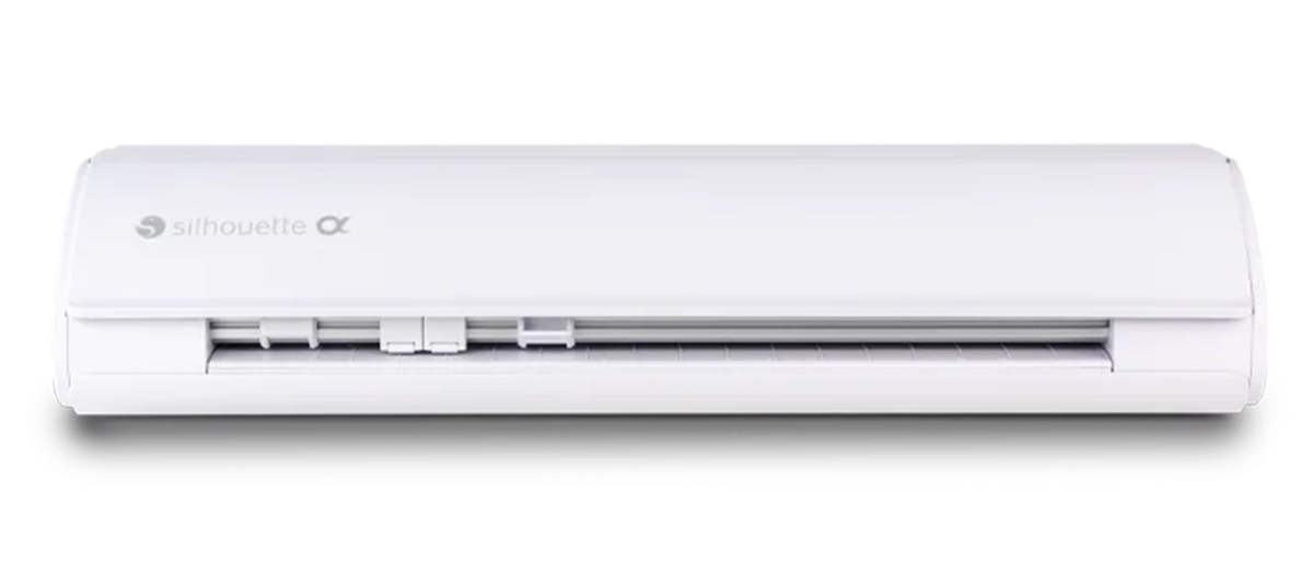 Silhouette Cameo5 alpha bianca fronte Creativamente Plotter