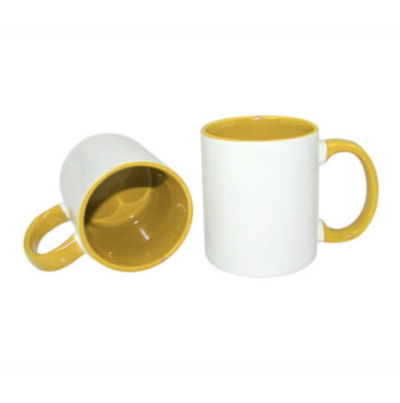 Tazza interno giallo