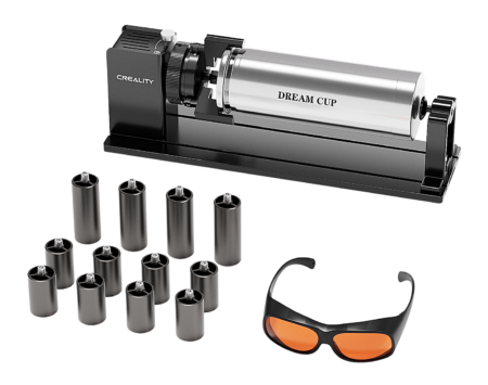 Rotary kit Pro per incisore Laser Creality Falcon A1