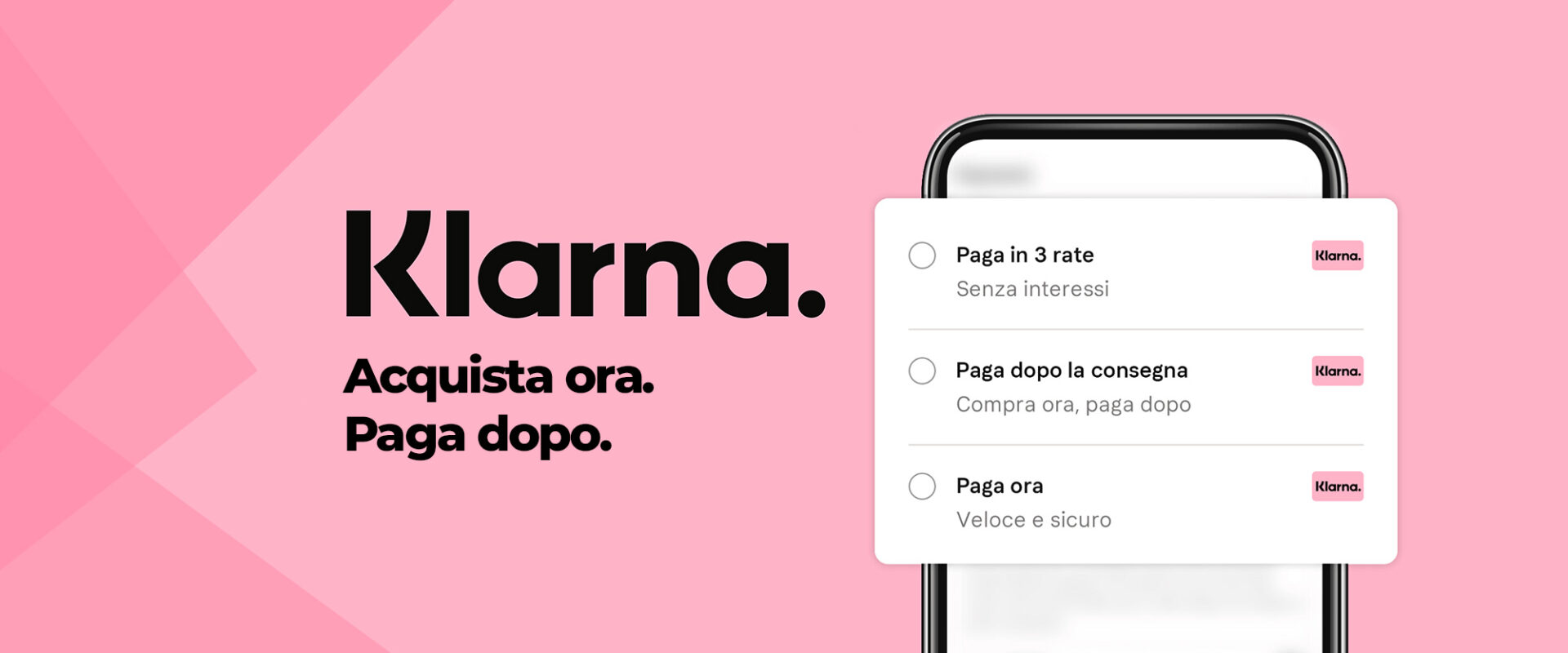 Pagamenti rateali Klarna Creativamente Plotter