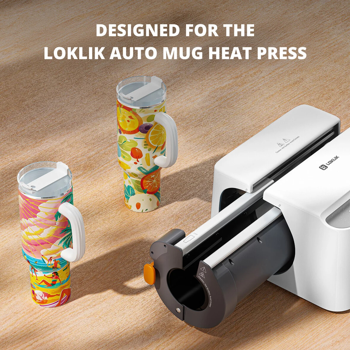 LOKLiK kit fascia per bicchieri con manico compatibile con Auto Mug Heat Press - immagine 3